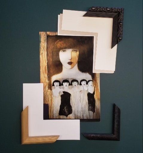 Custom picture framing at Tandem Brick Gallery